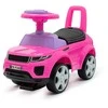 Rožinės odos žaislas su visureigiu „Baby Mix Prime“.