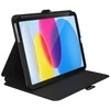 „Speck Balance Folio“ – „iPad 10.9“ (2022 m.) dėklas su „MICROBAN“ (juodas)
