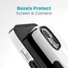 Dėklas Speck Candyshell Grip MagSafe - iPhone 17e / 16e / 15 / 14 / 13 Case (Baltas / Juodas)