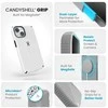 Dėklas Speck Candyshell Grip MagSafe - iPhone 17e / 16e / 15 / 14 / 13 Case (Baltas / Juodas)