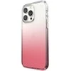 Speck Clear Presidio Perfect-Clear + Ombre – „iPhone 14 Pro Max“ skirtas dėklas su „MICROBAN“ („Clear / Vintage Rose Fade“)