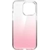 Speck Clear Presidio Perfect-Clear + Ombre – „iPhone 14 Pro Max“ skirtas dėklas su „MICROBAN“ („Clear / Vintage Rose Fade“)