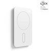 „Speck Everywhere“ laikiklis + „ClickLock“ – magnetinis „MagSafe“ laikiklis (baltas)