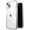 Dėklas Speck Gemshell + MagSafe, skirtas iPhone 14 Plus su puse mikrobano (skaidrus)