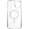 Dėklas Speck Gemshell + MagSafe, skirtas iPhone 14 Plus su puse mikrobano (skaidrus)