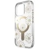Speck Presidio Lux ClickLock &amp; MagSafe – dėklas, skirtas „iPhone 16 Pro“ („Sunshine Daisies“ / skaidrus / auksinis)