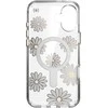 Speck Presidio Lux ClickLock &amp; MagSafe – dėklas, skirtas iPhone 16 Plus (Sunshine Daisies / skaidrus / auksinis)