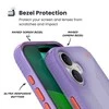 Dėklas Speck Presidio Lux Grip MagSafe - Apple iPhone 17 Case Violetinė Fade/Magic Violetinė/New Poppy