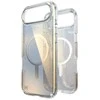 „Speck Presidio Lux MagSafe“ dėklas, skirtas „iPhone 17 Air“ (hiperveidrodžio blizgučiai / sidabrinis metalinis)