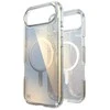 „Speck Presidio Lux MagSafe“ dėklas, skirtas „iPhone 17 Air“ (hiperveidrodžio blizgučiai / sidabrinis metalinis)