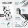 Speck Presidio Perfect-Clear ClickLock &amp; Magsafe – dėklas, skirtas iPhone 15 Pro Max (skaidrus / matinis juodas / šiferio pilkas)