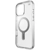 Speck Presidio Perfect-Clear ClickLock &amp; MagSafe – dėklas, skirtas iPhone 16 Pro Max (skaidrus / chromo apdaila / ramus sidabras)