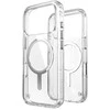 „Speck Presidio Perfect Clear MagSafe“ dėklas iPhone 17 Pro telefonui (skaidrus / sidabrinis)