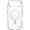 „Speck Presidio Perfect Clear MagSafe“ dėklas „iPhone 17 Air“ (skaidrus / sidabrinis)