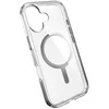 „Speck Presidio Perfect Clear MagSafe“ dėklas iPhone 17 (skaidrus / sidabrinis)