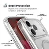 „Speck Presidio Perfect Clear MagSafe“ dėklas iPhone 17 Pro Max (skaidrus / sidabrinis)