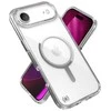„Speck Presidio Perfect Clear MagSafe“ dėklas „iPhone 17 Air“ (skaidrus / sidabrinis)