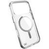 „Speck Presidio Perfect Clear MagSafe“ dėklas iPhone 17 Pro telefonui (skaidrus / sidabrinis)