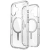 „Speck Presidio Perfect Clear MagSafe“ dėklas iPhone 17 (skaidrus / sidabrinis)