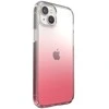 Speck Presidio Perfect-Clear + Ombre – iPhone 15 Plus / 14 Plus dėklas su MICROBAN (Clear / Vintage Rose Fade)
