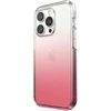 Speck Presidio Perfect-Clear + Ombre – iPhone 14 Pro dėklas su MICROBAN danga (Clear / Vintage Rose Fade)