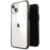 Speck Presidio Perfect-Clear su smūgio geometrija – iPhone 15 Plus / 14 Plus dėklas su MICROBAN danga (skaidrus / juodas)