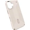 Dėklas Speck Presidio2 Grip ClickLock &amp; MagSafe do iPhone 16 smėlio spalva