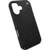 Speck Presidio2 Grip ClickLock &amp; MagSafe – dėklas, skirtas iPhone 16 (juodas / šiferio pilkas / baltas)