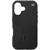 Speck Presidio2 Grip ClickLock &amp; MagSafe – dėklas, skirtas iPhone 16 (juodas / šiferio pilkas / baltas)