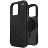 Speck Presidio2 Grip ClickLock &amp; MagSafe – dėklas, skirtas iPhone 16 Pro (juodas / šiferio pilkas / baltas)