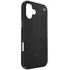 Speck Presidio2 Grip ClickLock &amp; MagSafe – dėklas, skirtas iPhone 16 Plus (juodas / šiferio pilkas / baltas)