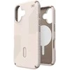 Dėklas Speck Presidio2 Grip ClickLock &amp; MagSafe do iPhone 16 smėlio spalva