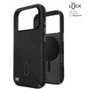 „Speck Presidio2 Grip ClickLock &amp; MagSafe“ dėklas, skirtas „iPhone 17 Pro“ (juodas / pilkas / baltas)