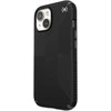 „Speck Presidio2 Grip“ – dėklas, skirtas „iPhone 15“ / „iPhone 14“ / „iPhone 13“ (juodas / pilkos spalvos / baltas)
