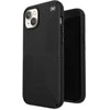 Speck Presidio2 Grip – iPhone 15 Plus / 14 Plus dėklas su MICROBAN danga (juoda / juoda / balta)
