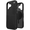 „Speck Presidio2 Grip MagSafe“ dėklas, skirtas „iPhone 17“ (juodas / pilkas / baltas)