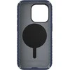 Speck Presidio2 Grip Magsafe – dėklas, skirtas iPhone 15 Pro (pakrančių mėlyna / dulkių pilka / balta)
