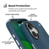Dėklas Speck Presidio2 Grip MagSafe - Apple iPhone 17 Case Deep Sea/Sidabrinis Metallic