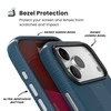 Dėklas Speck Presidio2 Grip MagSafe - Apple iPhone 17 Pro Max Case Deep Sea/Sidabrinis Metallic