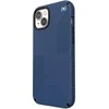 Speck Presidio2 Grip + MagSafe – iPhone 14 Plus dėklas su MICROBAN danga (Coastal Mėlyna / Juodas / Baltas)