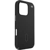 Speck Presidio2 Pro ClickLock &amp; MagSafe – dėklas, skirtas iPhone 16 Pro (juodas / šiferio pilkas / baltas)