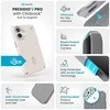 Speck Presidio2 Pro ClickLock &amp; MagSafe – dėklas, skirtas iPhone 16 (balintas kaulas / Heirloom Gold / Hazel Brown)