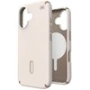 Speck Presidio2 Pro ClickLock &amp; MagSafe – dėklas, skirtas iPhone 16 (balintas kaulas / Heirloom Gold / Hazel Brown)