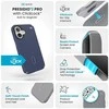 Speck Presidio2 Pro ClickLock &amp; MagSafe – dėklas, skirtas iPhone 16 (pakrantės mėlyna / dulkių pilka / balta)
