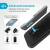 Speck Presidio2 Pro ClickLock &amp; MagSafe – dėklas, skirtas iPhone 16 Plus (juodas / šiferio pilkas / baltas)