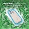Speck Presidio2 Pro ClickLock &amp; MagSafe – iPhone 15 Pro dėklas (balintas kaulas / „Heirloom Gold“ / Hazel Brown)