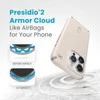 Speck Presidio2 Pro ClickLock &amp; MagSafe – iPhone 15 Pro dėklas (balintas kaulas / „Heirloom Gold“ / Hazel Brown)