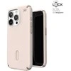 Speck Presidio2 Pro ClickLock &amp; MagSafe – iPhone 15 Pro dėklas (balintas kaulas / „Heirloom Gold“ / Hazel Brown)