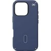 Speck Presidio2 Pro ClickLock &amp; MagSafe – dėklas, skirtas iPhone 16 Pro (pakrantės mėlyna / dulkių pilka / balta)