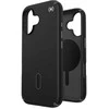 Speck Presidio2 Pro ClickLock &amp; MagSafe – dėklas, skirtas iPhone 16 (juodas / šiferio pilkas / baltas)